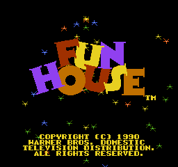 Fun House Title Screen